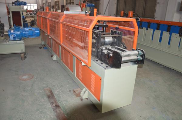 Galvanized Steel C Z Purlin Roll Forming Machine Hydraulic Hole Punching ce standard