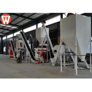 China 3T 80KW Pelletizing Animal Feed Manufacturing Plant supplier