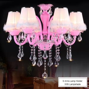 China Bling crystal chandelier for wedding with lampshade (WH-CY-149) supplier