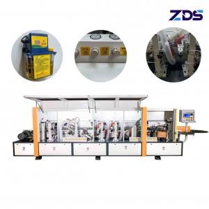 China Automatic Woodworking Edge Banding Trimmer Machine With Corner Rounding Function supplier
