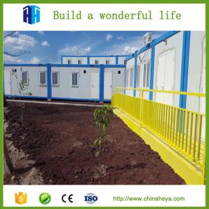 Prefabricated modular container workers camp project in El Salvador