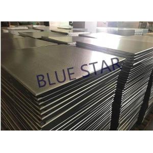 China Flat Surface Perforated Metal Sheet Microhole Punching Mesh For Filter supplier