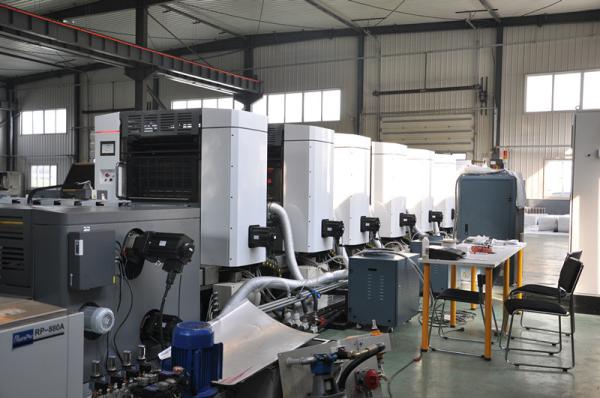 Automatic UV Offset Label Printing Machine , Roll Form Label Printing Machine