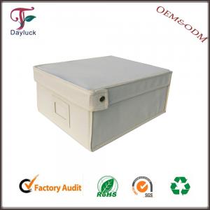 Stainless steel storage box with lid documents