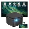 China 700ANSI 1080P Wifi Smart Mini Projector DLP LED For Presentations OEM wholesale