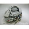 Burdick 10 leads EKG cable with Din type end ,IEC,EK-10