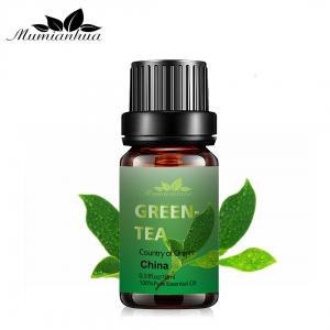 China 10ml Organic Green Tea Essential Oil Perfume 100% Pure Natural Essential Oil ODM supplier