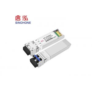 China Single Mode BIDI WDM 5G Networking 80km Fiber Optic Module supplier