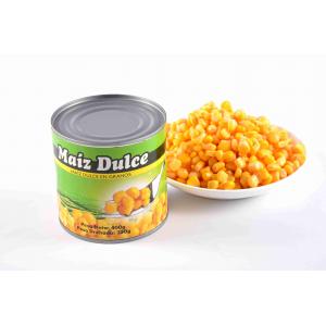 China Canned Corn Kernels / Yellow Sweet Corn High Temperature Sterilization supplier