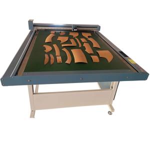 China Paper Pattern Inkjet Flatbed Cutter Plotter , Clothing Pattern Print And Cut Plotter wholesale