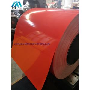 G3312 A755 JIS ASTM Pre Painted Galvanized Steel Coils 600mm - 1250mm Width