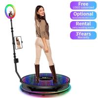 China Wedding Party Supplies 360 Photo Booth with Rotating Stand Length 80-120CM on sale