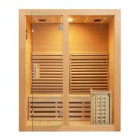 China Canadian Hemlock Ozone Saunas Outdoor Sauna And Steam Room For SPA Center on sale
