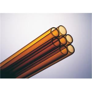 Brown Borosilicate Glass Tubing , Medicinal Borosilicate Glass Containers