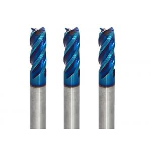 China 5*6*14*50, 4.5*6*14*50, 16*16*32*89 Solid Carbide End Mills GW Blue Nano Coated wholesale
