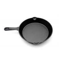 China Round Cast Iron Non Stick Frying Pan 8-10 Inches For High Heat Cooking on sale
