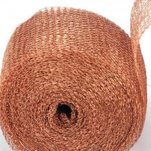 Strong Copper Knitted Wire Mesh 100mm 127mm Pest Control Mesh