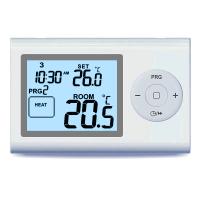 China Weekly Programmable Boiler Room Thermostat Digital , Wireless Heating Thermostat on sale