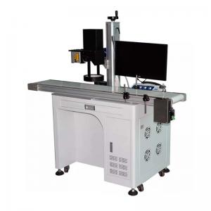 China Stable Air Cooling Fiber Marking Laser , Visual Positioning Laser Marking Device supplier