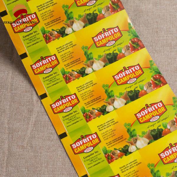Customization Roll Stock Film Packaging With Matt Or Shiny Finish