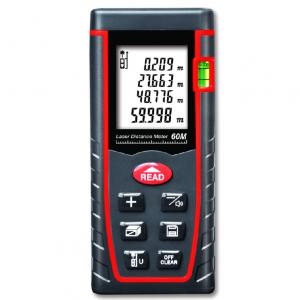 660ft Digital Distance Measurement Meter , Laser Distance Measure Tool Multipurpose