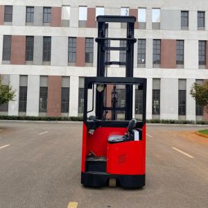 Side Pull Battery Electric Counterbalance Forklift 2t 3m Stand Up Lift