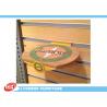 China OEM Circle Hangable Wood Engraving Logo Printing , Wooden Logo / Plaques wholesale