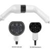EV Car Charging Plug OEM Type2 to Type2 16A-32A EV Charging Cables TUV CE Certified TPU material, IP55 waterproof