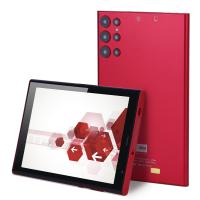 China WiFi 8 Inch Tablet PC With Big 5000mAh Battery Life 128GB Storage Dual 5MP+8MP Camera Red on sale