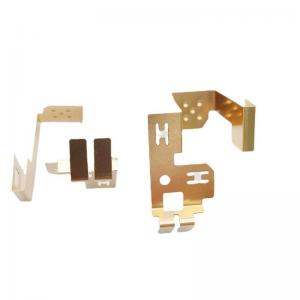 Anticorrosive Metal Brass Stamping Parts Multipurpose For Switch