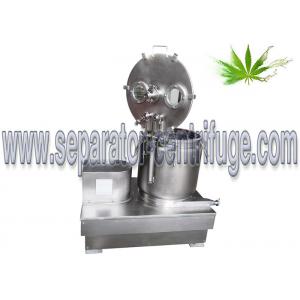 China Stainless Steel Hemp Extraction Machine Liquid Wash And Dry Extraction Centrifuge supplier