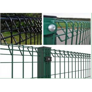 China Roll Top 4mm BRC Welded Wire Mesh Fence Square Post supplier