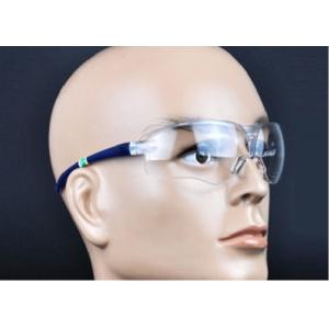 Easy Bending PPE Safety Goggles / Cool Safety Glasses Anti Chemical Fluid