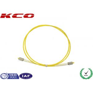 China Singlemode Fiber Optic Patch Cord Rodent Proofing With D4 Connector supplier