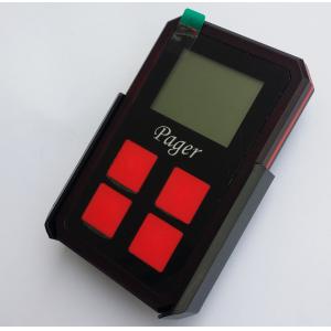 wireless remote control 138-930 MHz small card pager with  water resistant and easy charging
