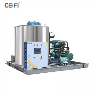 China 60000Kg Automatic Flake Ice Machine For Long Distance Transport supplier