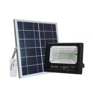 6000Lm Led Flood Light With Solar Panel Waterproof IP65 White Light For Garden