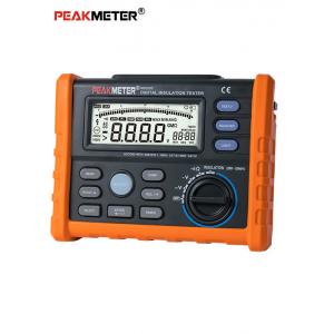 Black Digital Insulation Resistance Tester Analogue And Digital Multimete Measurement