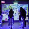 China 没入型グループサイクリング自転車シミュレーター、リアルタイムマルチプレイヤーレース付き wholesale