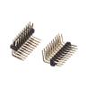 China 2.54mm pin header right angle gold plated customized waterproof shenzhen factory pin header wholesale