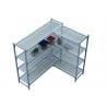 China Durable Heavy Duty Plastic Shelving Vented / Slotted Angle Shelving Rust - Proof wholesale