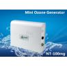 China While Mini 100mg Commercial Ozone Generator For Remove Smoke / Air Purifier 9W wholesale