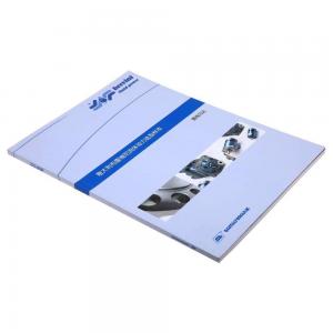 Sewing Binding Softcover Book Printing Customized Size For Product Catalog