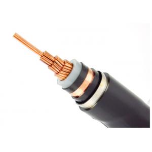 15KV One Phase Armoured Electrical Cable , High Voltage Underground Cable