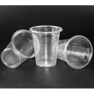 Clear Plastic 7oz Disposable Cups Drinking Glass Vending Style