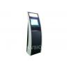 Automated Credit Card Payment Interactive Information Kiosk With Metal Keyboard