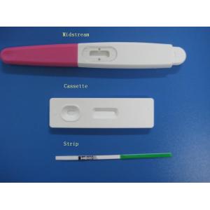 China Diagnostic Medical Disposable Supplies Human Chorionic Gonadotropin Midstream HCG Test Kits supplier