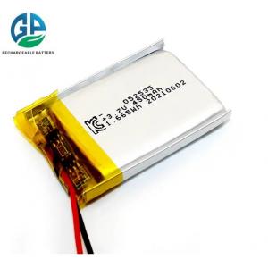 3.7V 450mah Lipo 502535 Rechargeable Lithium Ion Polymer Battery Pack 3.7 V For Wireless Product/Blue Tooth Earphone