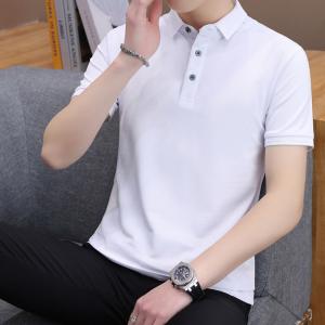 China Active Stretch Dry Fit Horse Riding Tops Ribbed Lapel Men's Polo Shirt supplier
