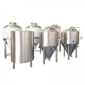 China Beer Brewing Equipment and Easy to Fermentation Tank with Semi-Automatic Control System supplier
